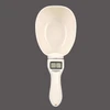 Digital ABS Measure Spoon Scale 800g – Portable, Detachable, High Precision, LCD Display, Battery CR2032 and Multi-Unit (g/cup/oz/ml) Pet Food Measuring Scale (Cream Color)