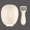 Digital ABS Measure Spoon Scale 800g – Portable, Detachable, High Precision, LCD Display, Battery CR2032 and Multi-Unit (g/cup/oz/ml) Pet Food Measuring Scale (Cream Color)
