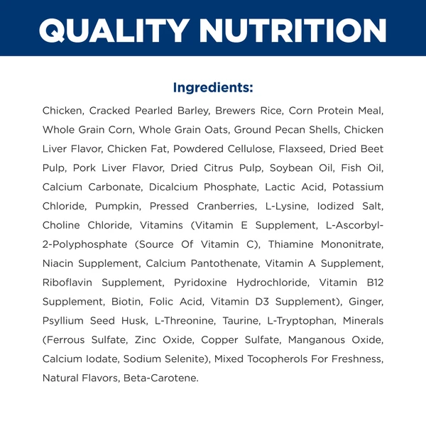 Hill’s Prescription Diet Gastrointestinal Biome dog food with chicken