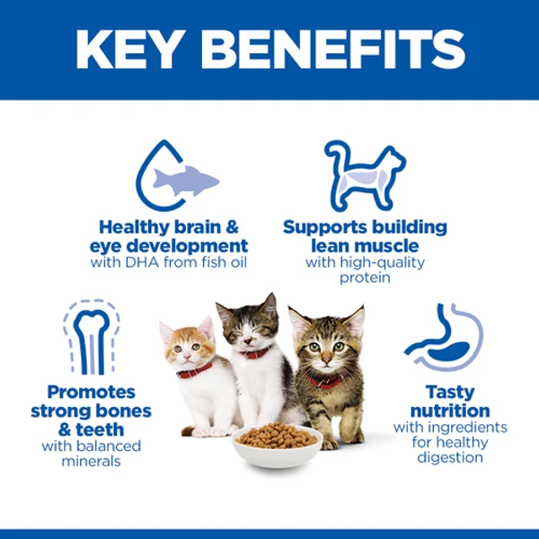 Hills Science Plan kitten food with chicken