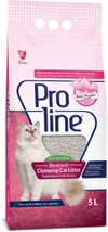 Proline Natural Bentonite Clumping Cat Litter Baby Powder Scented