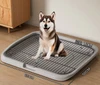 Large Space Dog Toilet Tray with Removable Metal Mesh Grid (65×50cm)