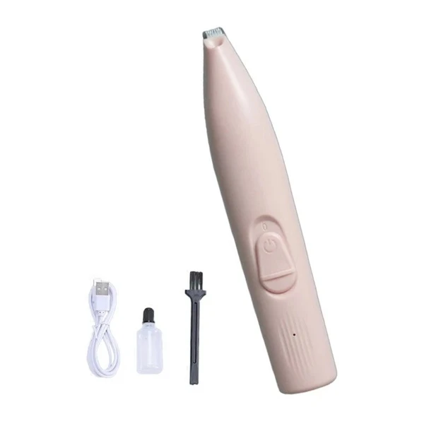 Professional Electric Pet Hair Trimmer with LED Light – Low Noise, USB Charging, Portable, Safe and Easy To Use for Cats & Dogs