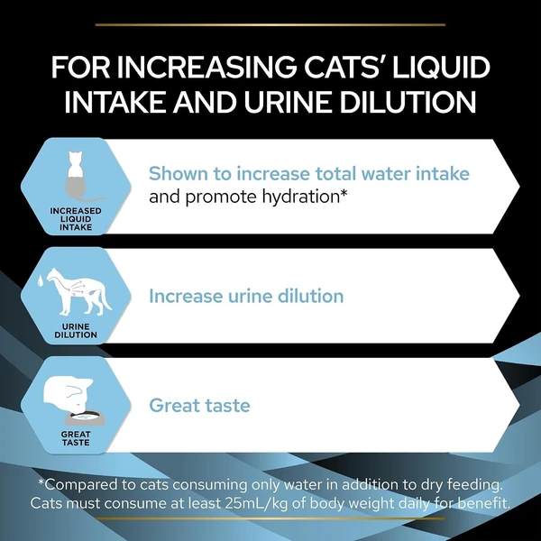 Purina Pro Plan Hydra Care Feline Hydration Supplement with Chicken Adult Cat wet Food Pouch 75g
