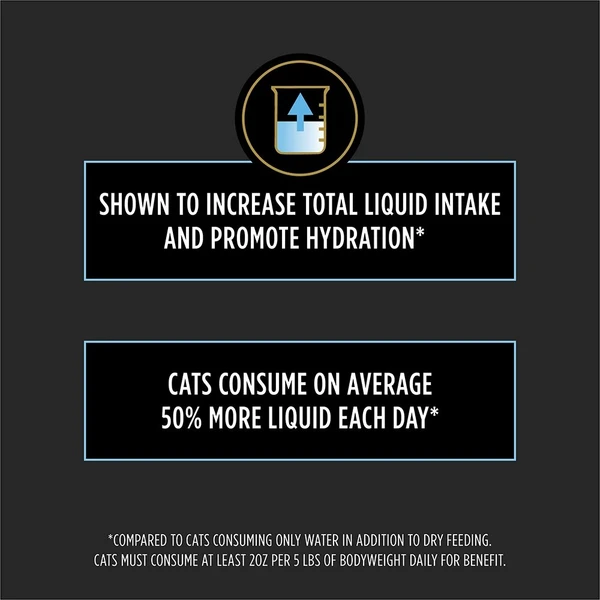 Purina Pro Plan Hydra Care Feline Hydration Supplement with Chicken Adult Cat wet Food Pouch 75g