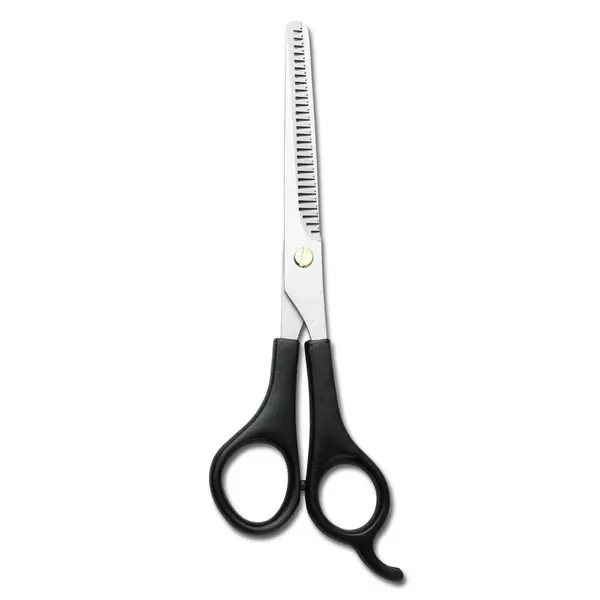Professional Stainless Steel Pet Hair Thinning Scissors with Plastic Handle for Dogs & Cats Grooming
