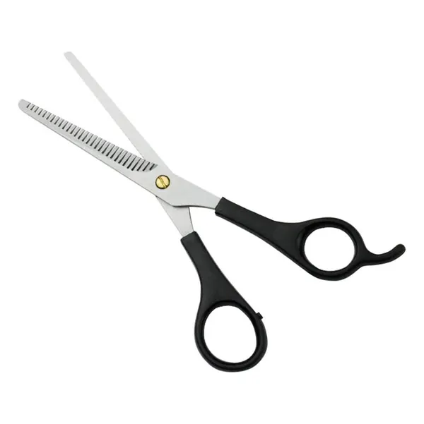 Professional Stainless Steel Pet Hair Thinning Scissors with Plastic Handle for Dogs & Cats Grooming