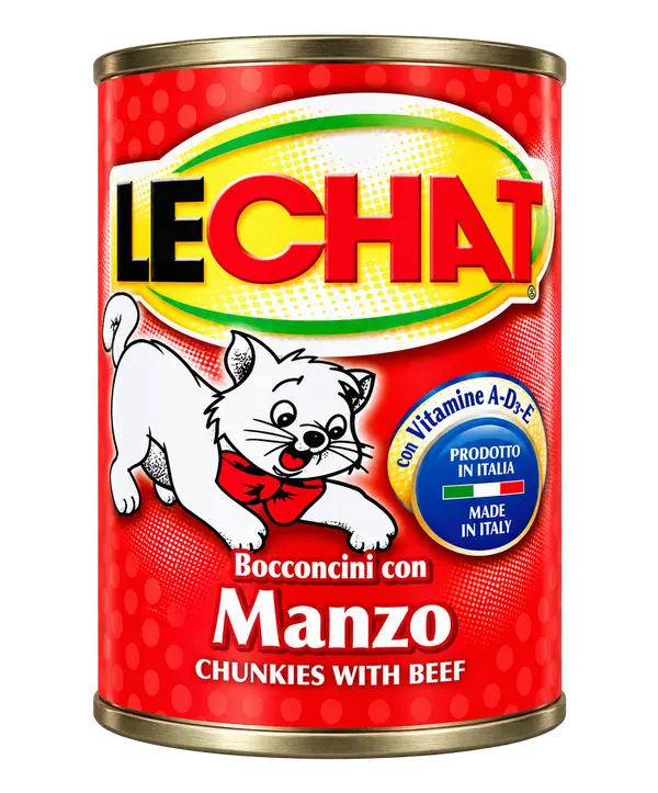 LeChat Chunkies Adult Cats Wet Food Cans 400g