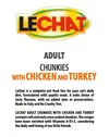 LeChat Chunkies Wet Food 400gm can - Trial Bundle of 3 