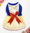 Snow White Princess Dress for Cats & Dogs – Elegant Pet Costume with Bow