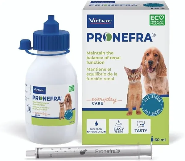 Virbac Pronefra – Renal Support Oral Suspension for Cats & Dogs