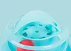 Interactive 4 Level Tower of Tracks Toy with Colorful Rolling Balls & Spring Mouse for Indoor Cats