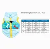 Blue Padded Pet Coat Vest with Bone Print – Warm Winter Jacket for Small Dogs & Cats