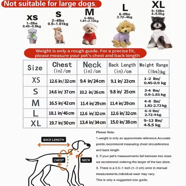 Black Dog & Cat Hoodie Sweatshirt – Warm Lined Two-Leg Pet Clothes for Small Dogs & Cats