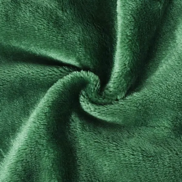 Green Plush Pet Vest – Warm Autumn & Winter Clothes for Small & Medium Dogs and Cats