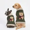 Teddy Bear Knitted Pet Sweater – Warm Winter Dog & Cat Pullover