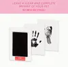 Inkless Pet Paw Print Kit – Mess-Free Dog & Cat Paw Print Keepsake with 2 Impression Cards