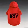 Mama’s Boy Dog & Cat Hoodie – Cute Pet Sweatshirt for Small Dogs & Cats