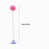 5-Piece Cat Spring Toys with Suction Cup Base – Interactive Feather Cat Toys for Indoor Play, Random Colors