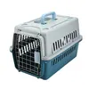 Airline Approved Portable Plastic Pet Carrier with Metal Door for Cats & Small Dogs (48 x 32 x 30) cm