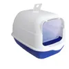 Detachable Enclosed Cat Litter Box with Scoop Odor Control Easy Clean (50x35x34cm)