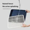 Plastic Dog Toilet Training Tray with Grid & Detachable Guide Post for Puppies & Small Dogs (45.5x38x4cm)